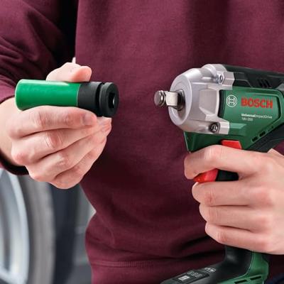 Bosch Groen UniversalImpactDrive 18V-350 Accuslagschroevendraaier | Exclusief Accu&apos;s en Lader - 603980305