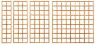 Trellis recht hardhout 60 cm Tuindeco - Tuindeco - thumbnail
