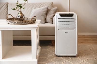 Camry Premium CR 7912 mobiele airconditioner 24 l 65 dB Zwart, Wit