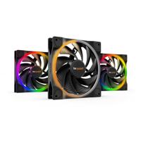 Be Quiet! light wings pwm rgb case fans (zwart, 3 stuks, 140 x 140 x 25 mm) - thumbnail