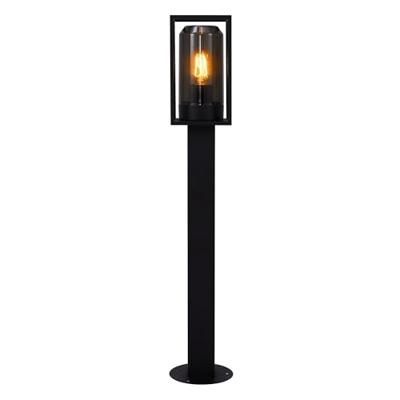 Nordlux Zwarte lantaarnGriffin met smoke venster - 2218158047