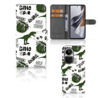 Telefoonhoesje | Met pasjeshouder | voor OPPO Reno10 | 10 Pro Dinosaurus - thumbnail