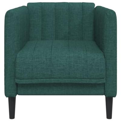 Fauteuil stof donkergroen Fauteuil stof donkergroen