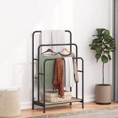 VidaXL Kledingrek sonoma eiken 60 x 30 x 100,5 cm bewerkt hout