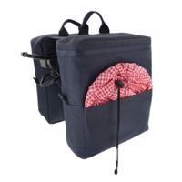 Toppoint Fietstas met Picknick Set 26x13x34 cm Donkerblauw - thumbnail