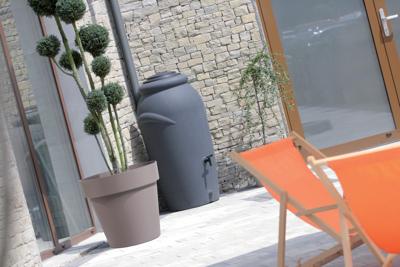 Prosperplast Regenton 210 L (Antraciet)