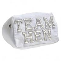 Ginger Ray team hen toilettas wit 20 cm | 10 stuks - thumbnail