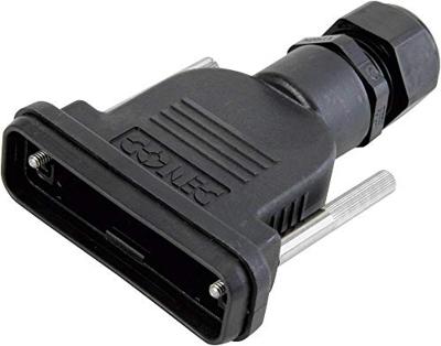 Conec 165X14899X 165X14899X D-sub behuizing Aantal polen: 37 Kunststof 180 ° Zwart 1 stuk(s)