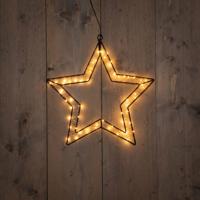 B.O.T. Outdoor Black Star 40X40,5 cm60Led Classic kerstverlichting Anna's Collection - Annas collection - thumbnail