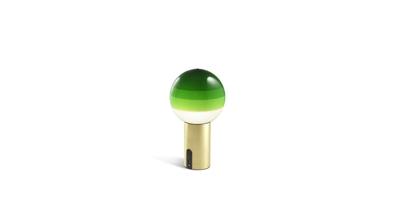 Marset Dipping Light Portable Tafellamp - Groen - Messing