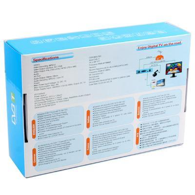 Stand-alone DVB-T Receiver TV / LCD Box