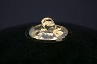 dobar Tuinfontein met LED&apos;s en zonnepaneel (Apollo/grijs) - thumbnail