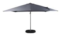 Nohr Zweefparasol 'Antasia' 300 x 300cm, kleur Antraciet - thumbnail