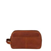 Burkely Antique Avery Toiletry Bag-Cognac - thumbnail