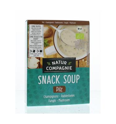 Natur Compagnie Snack soup champignons bio 51 Gram Natur Compagnie Snack soup champignons bio 51 Gram