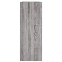 Wandkast 69,5x34x90 cm bewerkt hout grijs sonoma eikenkleurig - thumbnail