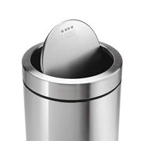 Simplehuman Afvalemmer Swingtop 55 liter - thumbnail