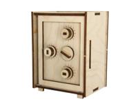 Solexpert Bouwpakket - kluis als spaarpot met echt slot - thumbnail