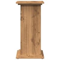 Sokkel met opbergruimte 31x30x60 cm hout artisanaal eikenkleur - thumbnail