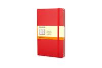 Notitieboek moleskine pocket 90x140mm lijn hc rd - thumbnail