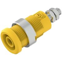 Electro PJP 3265-C-CD1-J Veiligheids-labconnector, female Geel 1 stuk(s) - thumbnail