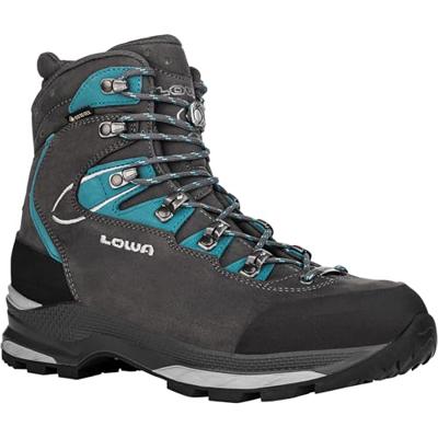 Lowa Mauria Evo GTX Hoge Wandelschoen Dames Anthracite/Turquoise 6 Lowa Mauria Evo GTX Hoge Wandelschoen Dames Anthracite/Turquoise 6