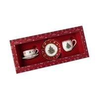 Villeroy & Boch Toy's Delight Decoration Ontbijtset rood, 3 delig - thumbnail