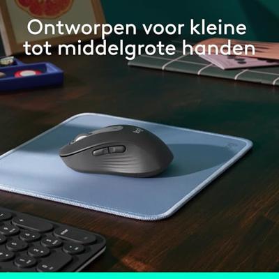 Logitech Signature M650 Grafiet Draadloze Muis Medium Logitech Signature M650 Grafiet Draadloze Muis Medium