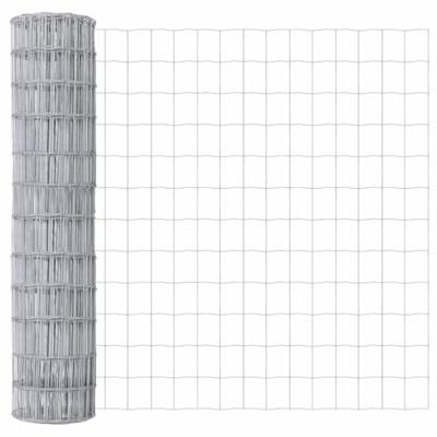 VidaXL Euro hek 1,2 x 10 m pvc-gecoat ijzer