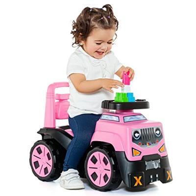 Driewieler Moltó 3x1 Wheels & Blocks 10 Onderdelen 89 cm Roze