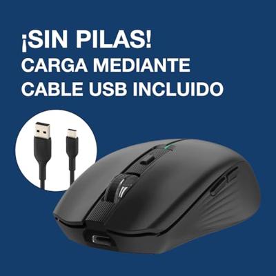 Wireless muis CoolBox W01 Zwart 1600 dpi