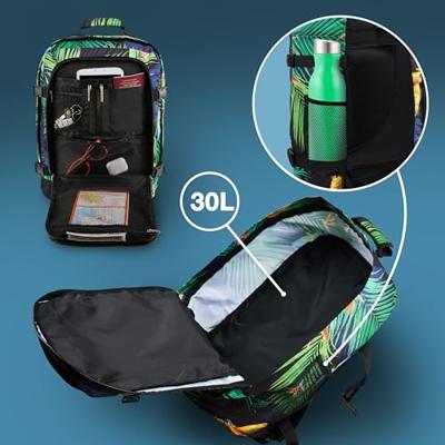 Cabin Max Metz - 30L - EasyJet Rugzak - 45x36x20 - Bodo Green - thumbnail