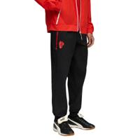 PUMA AC Milan Pumatech Trainingsbroek Woven 2025-2026 Zwart Rood - thumbnail