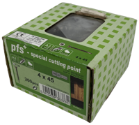 pgb-Europe PFS+ | RVS Spaanplaatschroef PFS+ VZK-T Ø 4,0x45 A2 TX20 - 200 stuks - PFWVTGA00004000453 - thumbnail