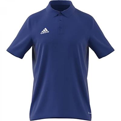 adidas Entrada 22 Polo Blauw Wit adidas Entrada 22 Polo Blauw Wit