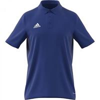 adidas Entrada 22 Polo Blauw Wit - thumbnail