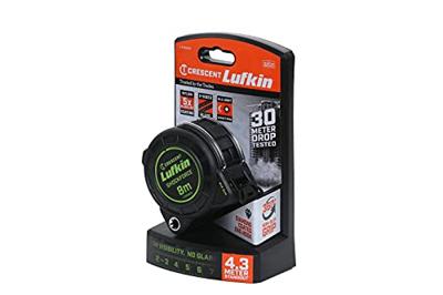 Lufkin Meetlint Shockforce Nighteye 30mmx8m cm zw Lufkin Meetlint Shockforce Nighteye 30mmx8m cm zw