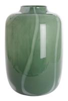 Light & Living Vaas 'Kobala' 50cm, kleur Groen/Crème - thumbnail