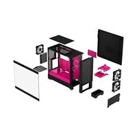 Fractal Design Pop Air Tower PC-behuizing Zwart, Magenta - thumbnail