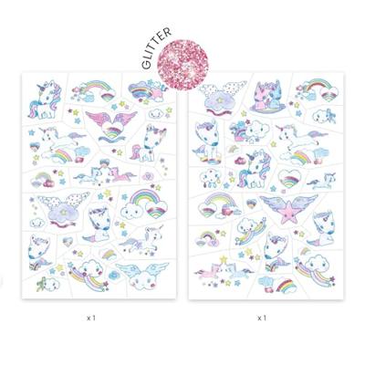 DJECO Eenhoorn Tatoeages rozen DJECO Eenhoorn Tatoeages rozen