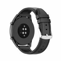 leer + siliconen bandje - Zwart - Xiaomi Redmi Watch 5 Active / Redmi Watch 5 Lite - thumbnail