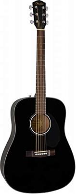 Fender Classic Design CD-60S Black akoestische westerngitaar - thumbnail