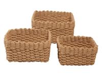 LIVARNO home 3 opbergmanden (Set van 3 (vierkant)) - thumbnail