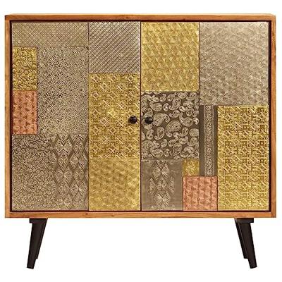 VidaXL Dressoir 80x30x75 cm massief acaciahout