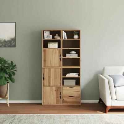 Bijzetkasten 4 st ODDA 40x24x79 cm massief grenenhout