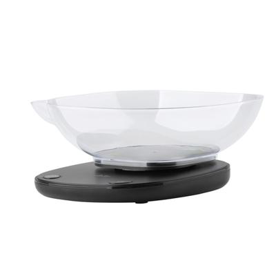 keukenweegschaal JATA HBAL1709 * Zwart 5 kg