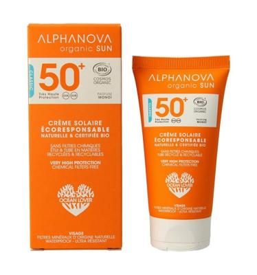 Alphanova Sun Sunscreen face SPF50+ bio 50 Gram