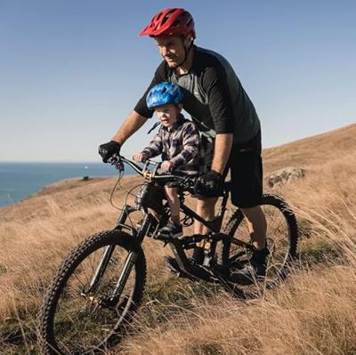 Kids ride shotgun mtb 2.0 handlebar for child seat