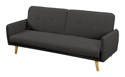 Artistiq 3-zits Slaapbank 'Betti' kleur Donkergrijs