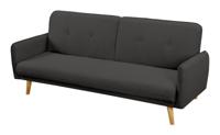 Artistiq 3-zits Slaapbank 'Betti' kleur Donkergrijs - thumbnail
